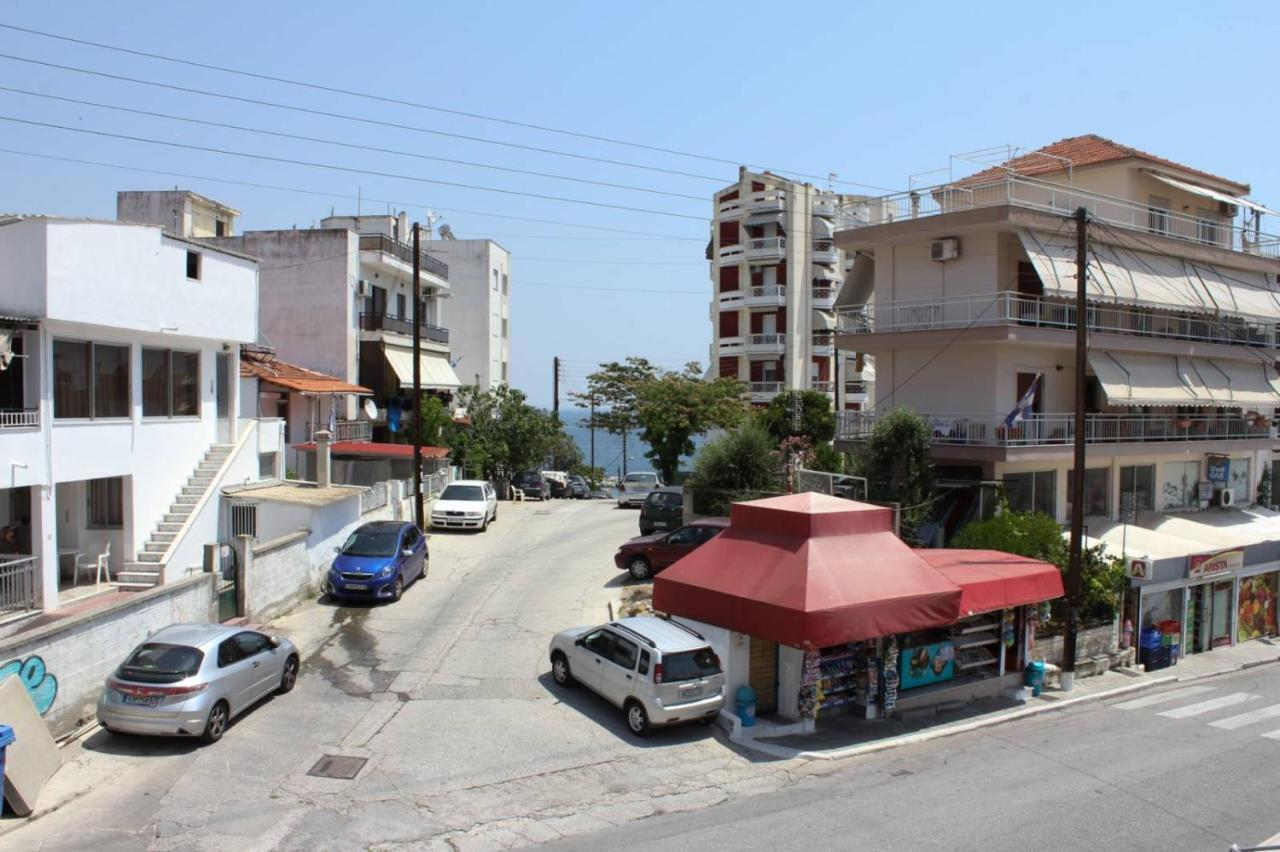 Side Beach Apartment Kavala Buitenkant foto